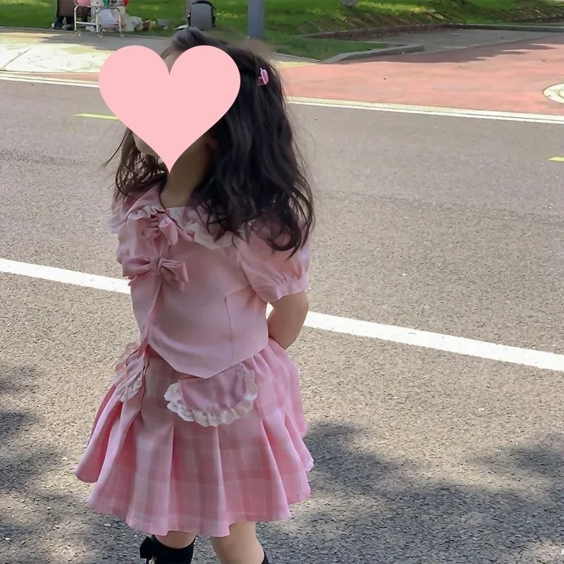 Baju Anak Setelan Rok Import / Atasan dan Rok Import /Baju Anak Setelan Kekinian / Baju Anak Setelan