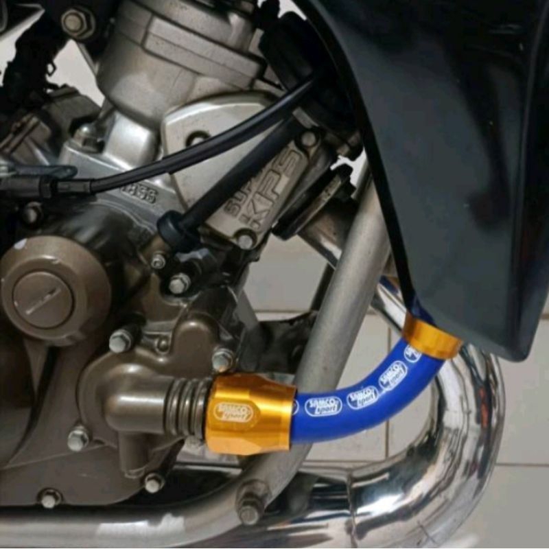 YTY selang radiator samco ninja r / ss / rr plus kleman selang samco ninja r / ss / rr