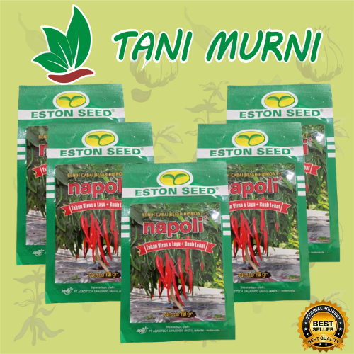 Benih Cabe Merah Besar NAPOLI isi 10 gram Eston Seed