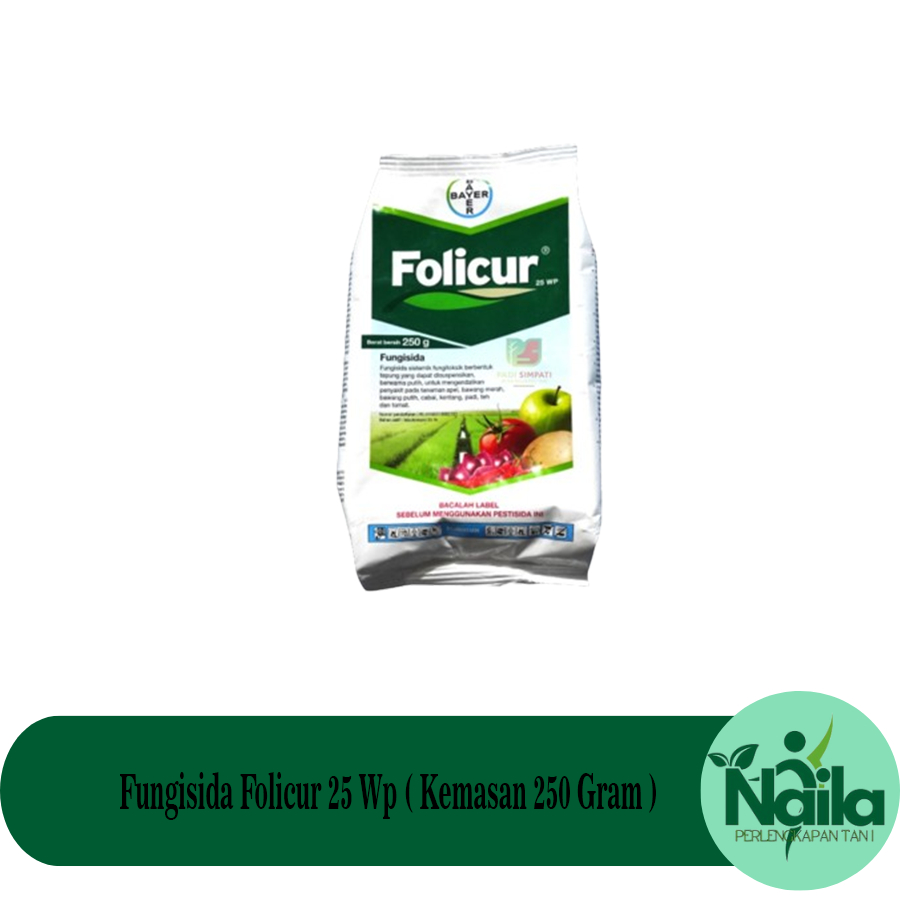Fungisida Folicur 25 Wp ( Kemasan 250 Gram )