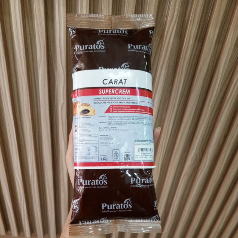 

Selai Puratos carat supercrem 1kg