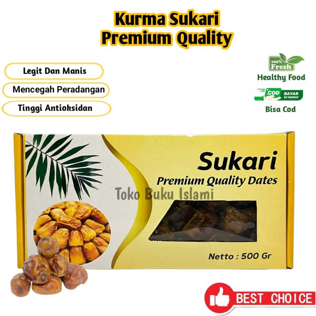 

Kurma Sukari 500gr x 12pcs - Sukari 500gr 1 karton