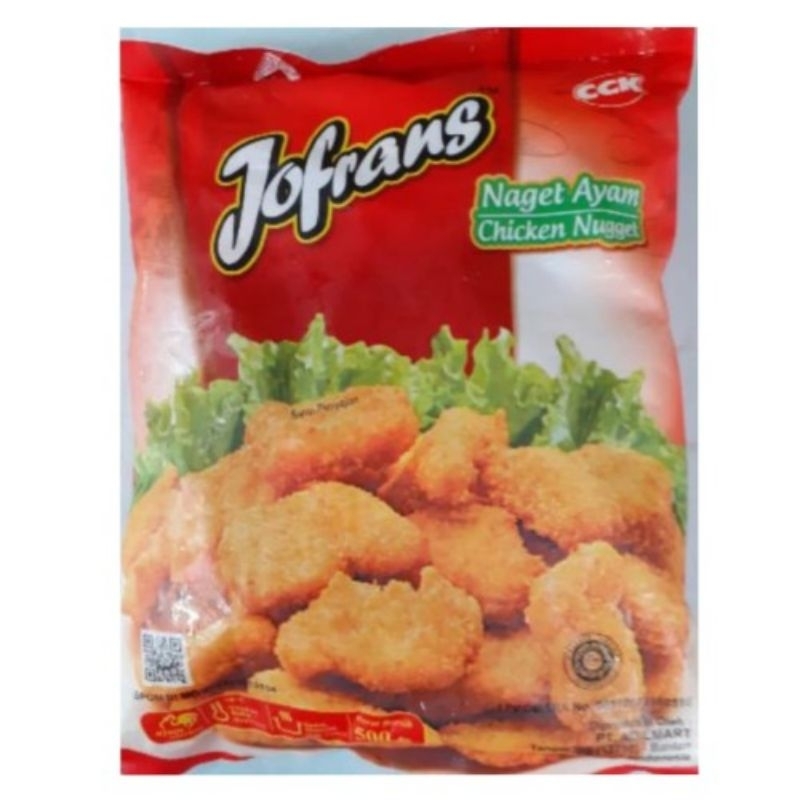 

Jofrans chicken nugget 500gr / naget ayam