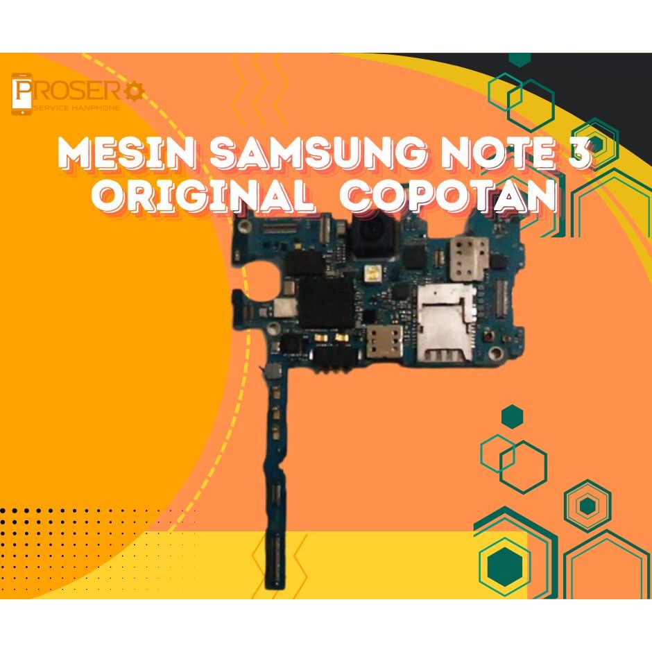 mesin Samsung note 3 normal ORI COPOTAN