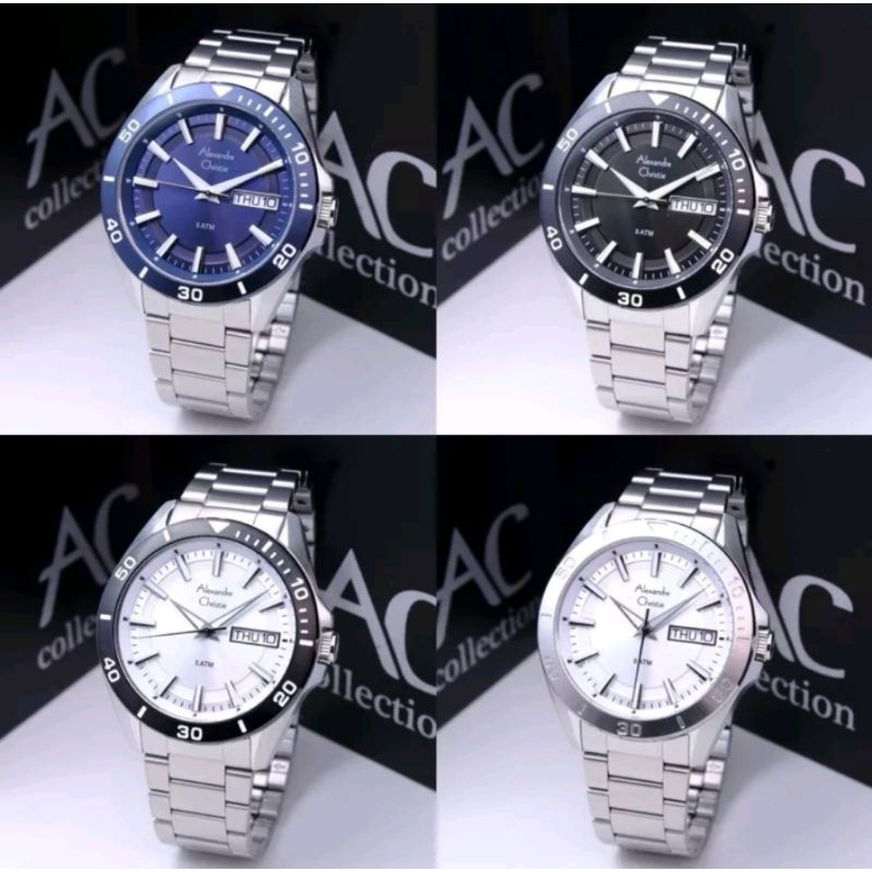 Terbaru Jamtangan pria Alexandre christie ac6512 / ac 6512 / 6512 Original garansi resmi 1thn