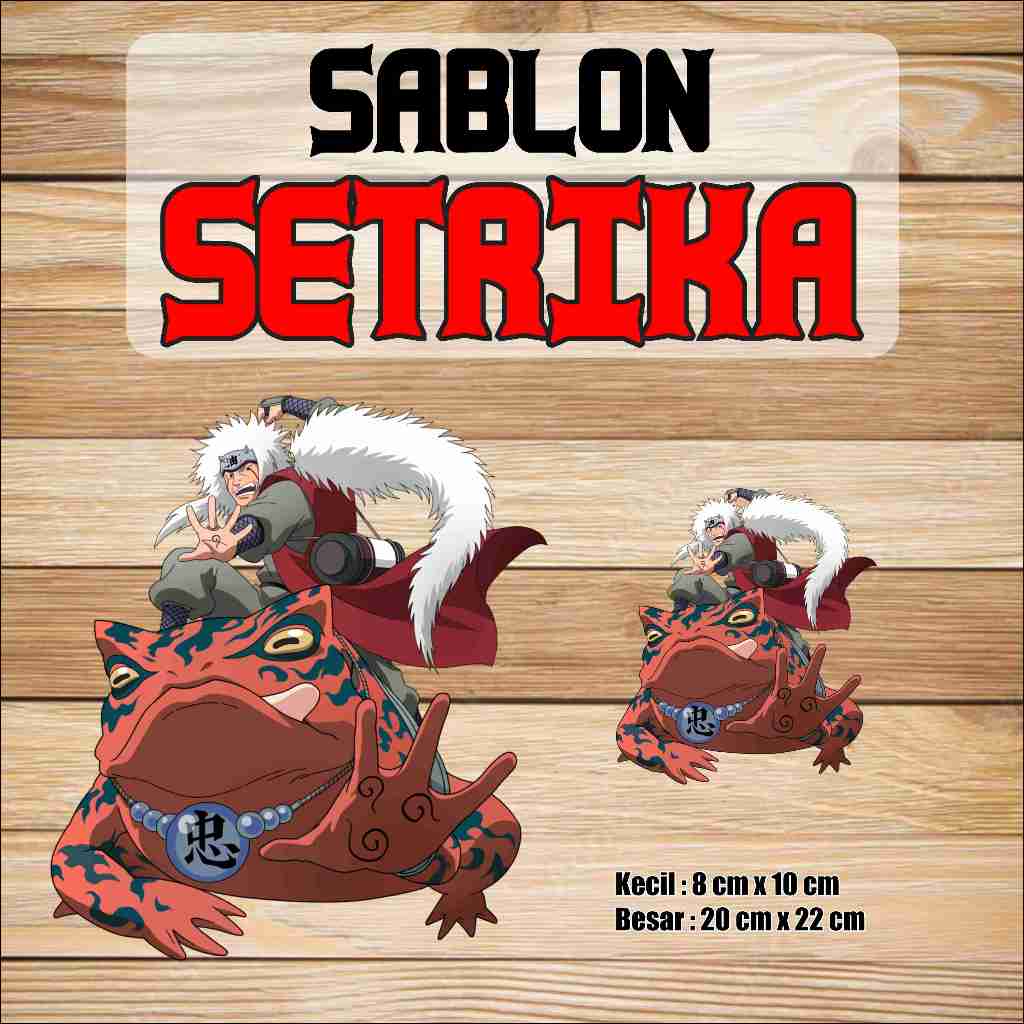 

SABLON SETRIKA / DTF Naruto