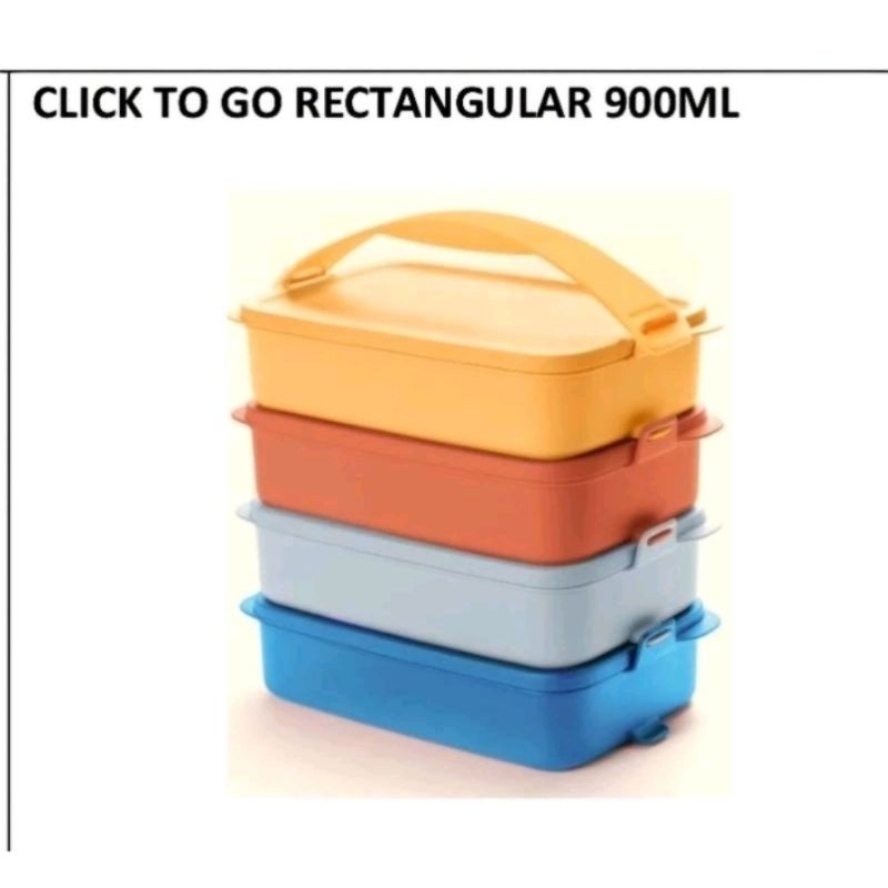 Rantang CTG Click To Go rectangular