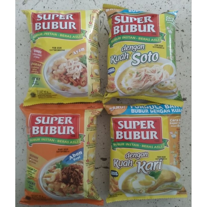

Super Bubur 45-49gr