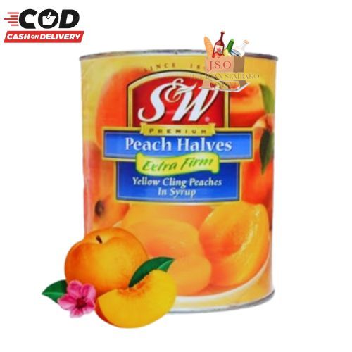 

SW Peach Halves In Syrup 825gr TERMURAH / buah peach kaleng/ buah kaleng