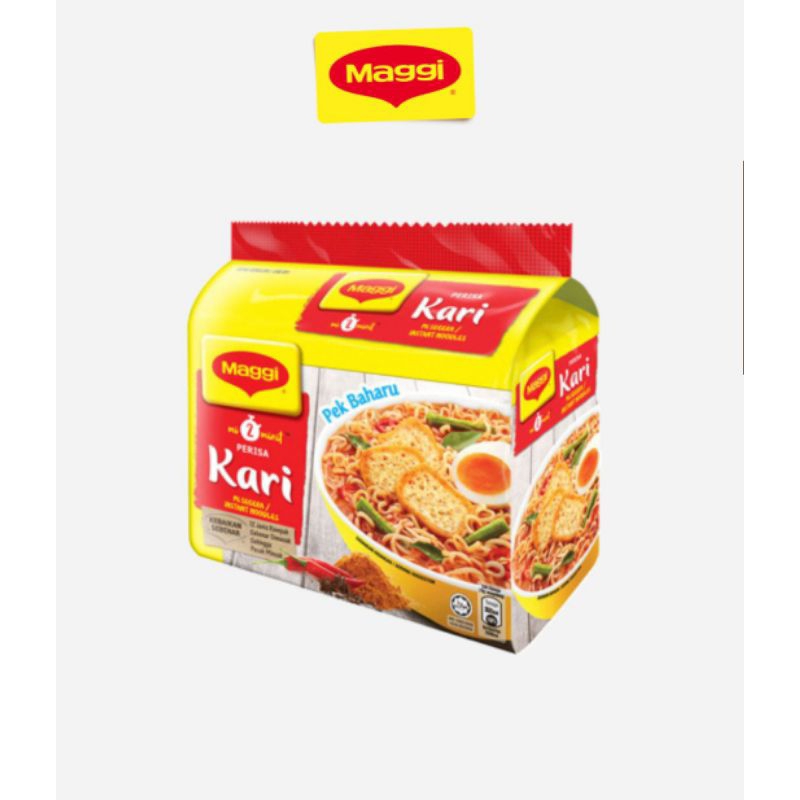 

Maggi Mie Kari ( 5 Bungkus X 78 gr )
