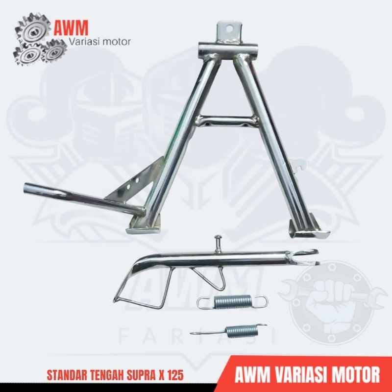 Standar Tengah Supra X 125 Dan Standar Samping Supra X 125 Supra 125 Chrome