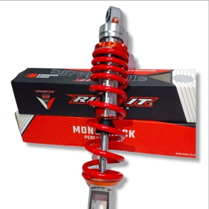 Shockbreaker/Shock Belakang Ride It 330mm Vario Techno 125/150 Old/New/XRide/X- Ride