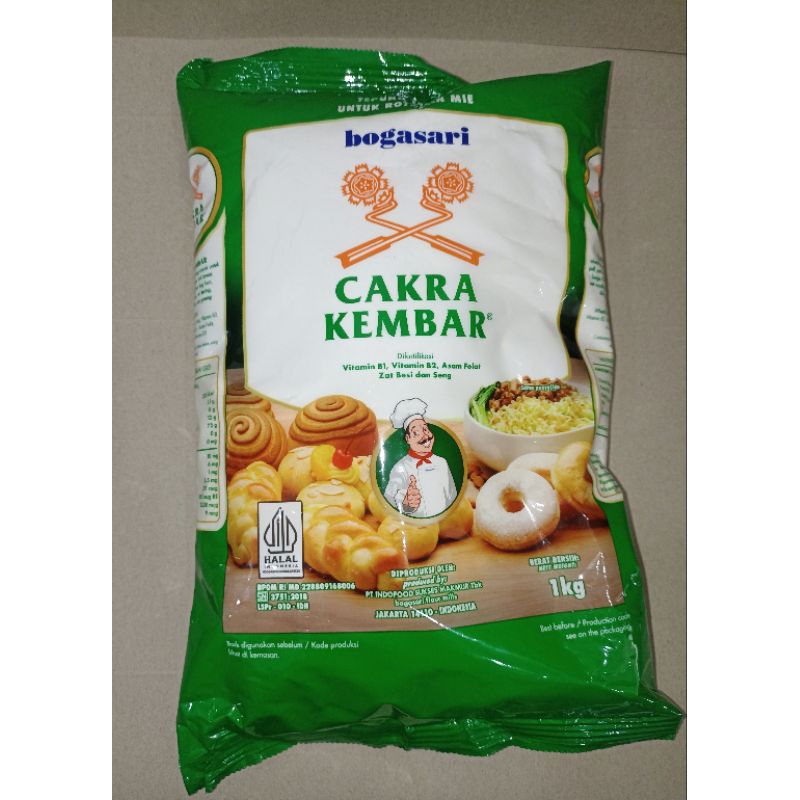 

Cakra Kembar Premium | Protein Tinggi | Roti & Mie | 1kg