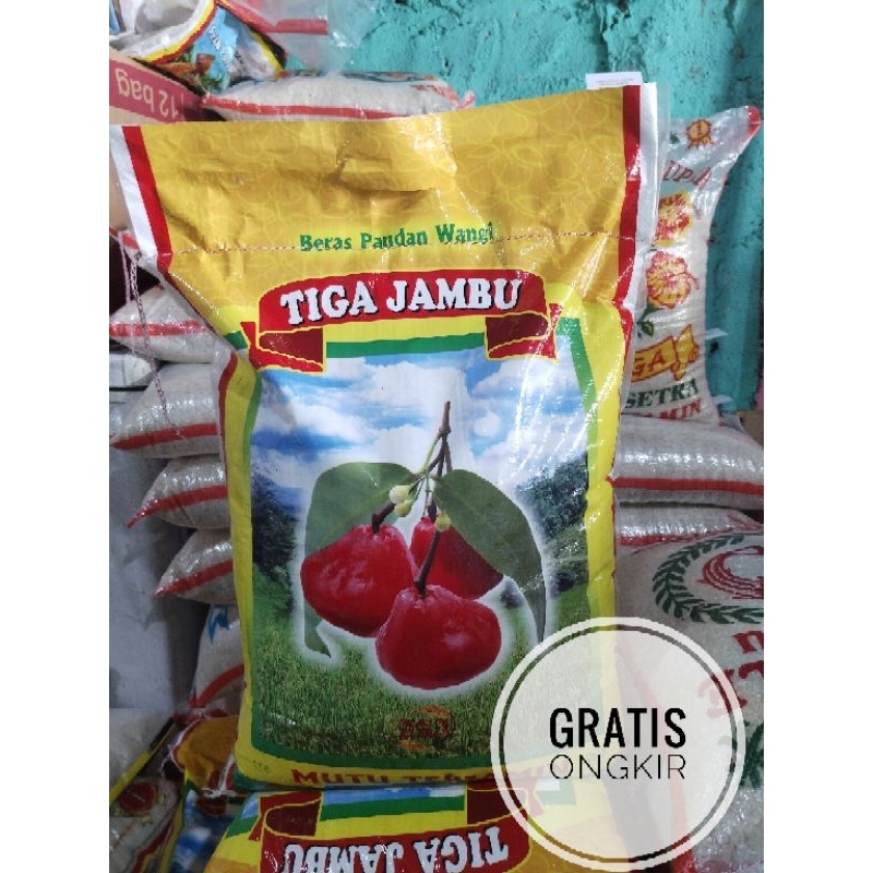 

Hemat - Beras Pandan Wangi Cap Tiga Jambu 5KG & 10kg