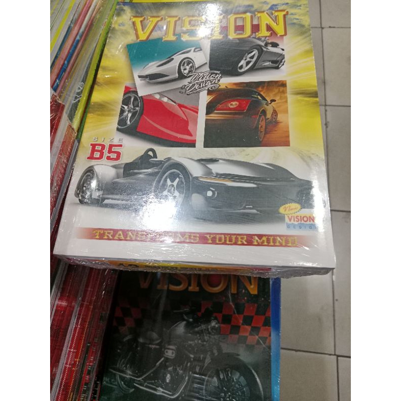 

Buku Tulis Boxy Vision Trully 42 Lembar 1 Pack isi 6pcs