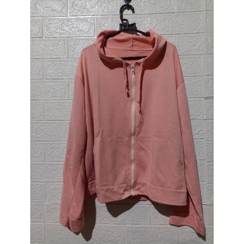 JAKET SWEETER WANITA WARNA PINK