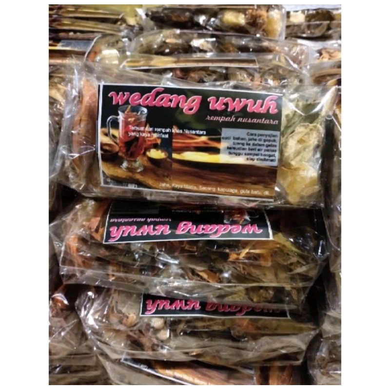 

wedang rempah uwuh + gula