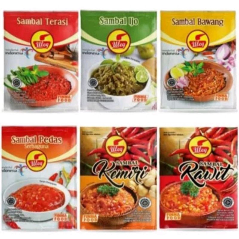 

[Jawa Tengah] Sambal Uleg saset 1pack isi 10pcs