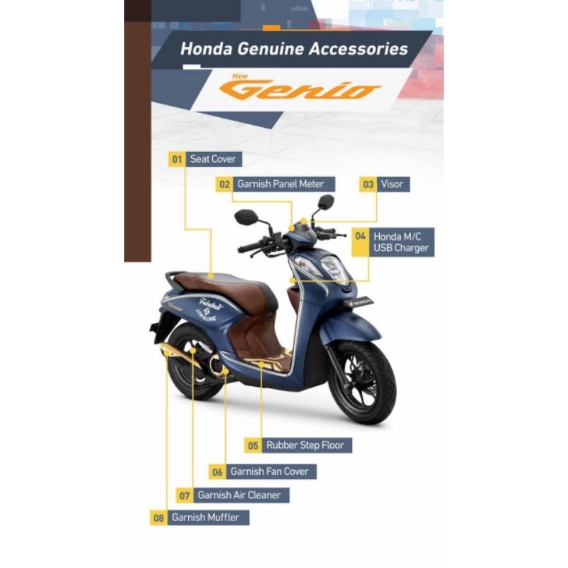 Aksesoris Motor Honda Genio