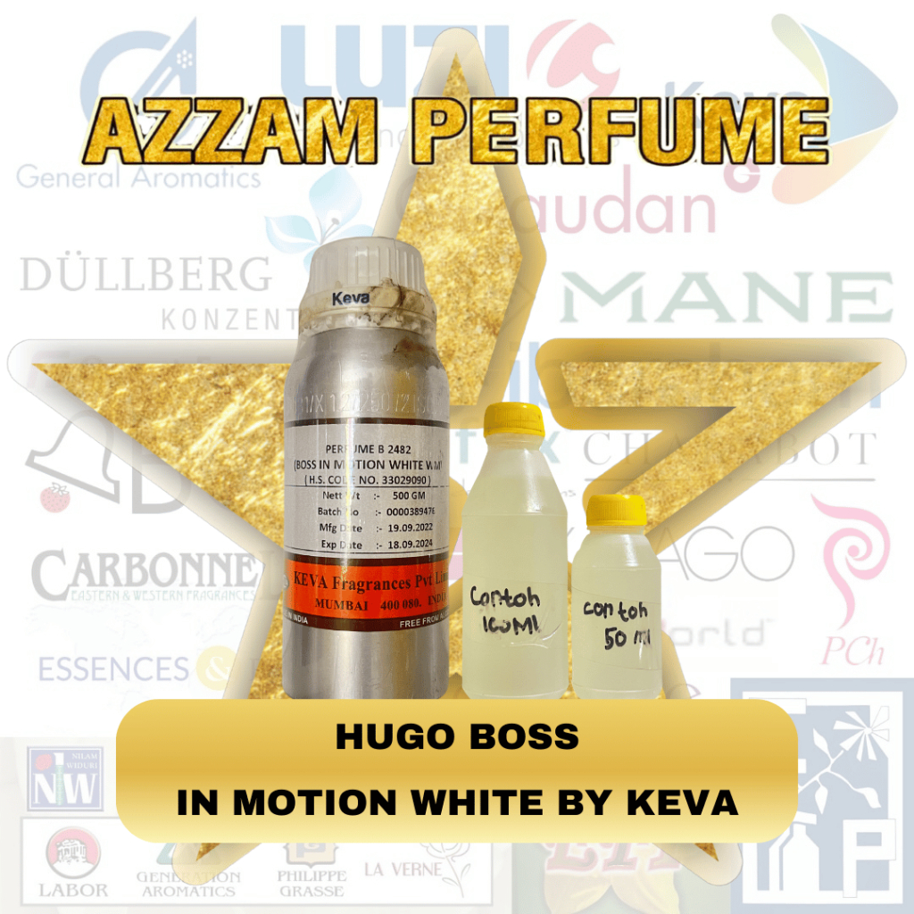 BIBIT PARFUME B 2482 (BOSS IN MOTION WHITE WM) BY KEVA 50 ML/100 ML