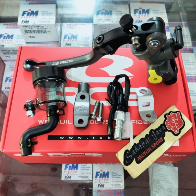 Master Rem RCB Kanan S1 Radial 17MM Master Rem RCB Kiri S1 Radial 17MM Grey Titanium