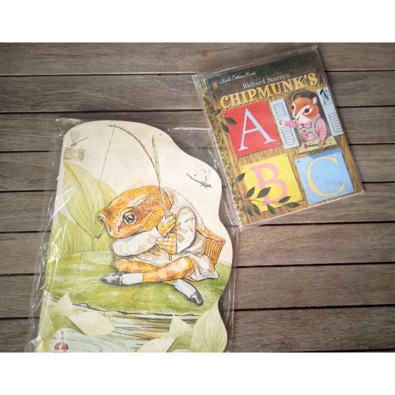 Beatrix Potter dan Chipmunk BUKU ANAK IMPORT prelov3d like new