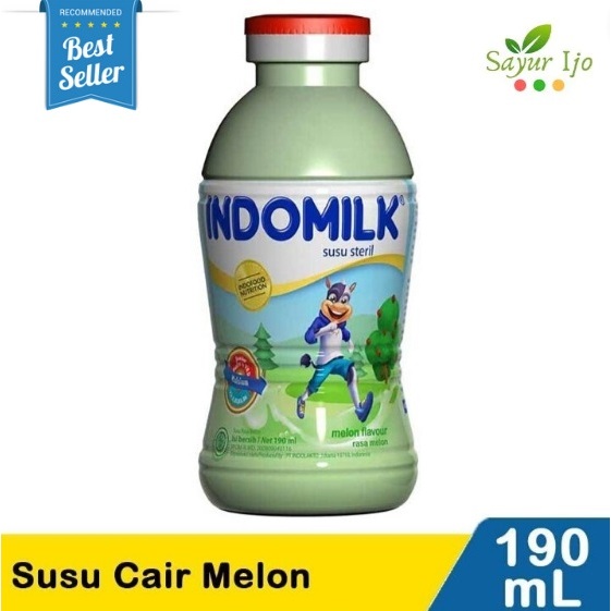 

Indomilk Susu Cair Melon 190 ML / Botol Fresh Melon Milk UHT Segar