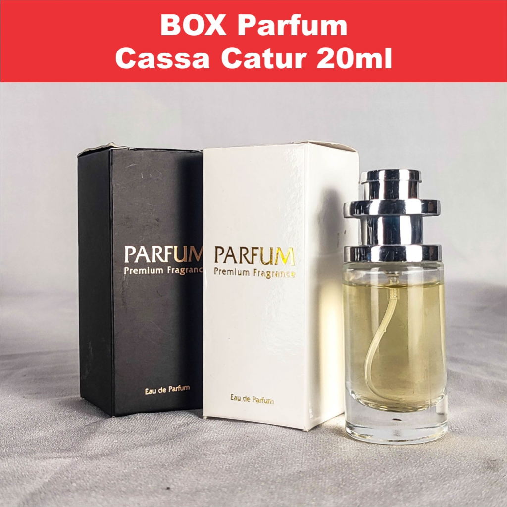 

Kemasan Kotak Parfum Box Parfum Kemasan Parfum 20ml model Cassa Catur