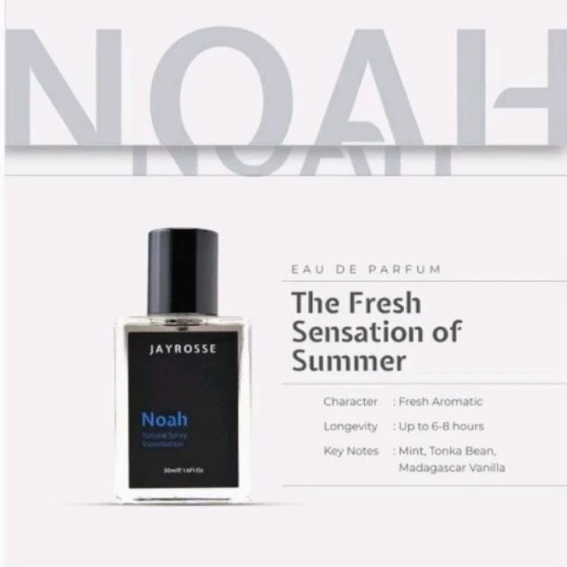 Parfum Noah Jayrosse pria tahan lama ParfumJayrosse Noah 30ml
