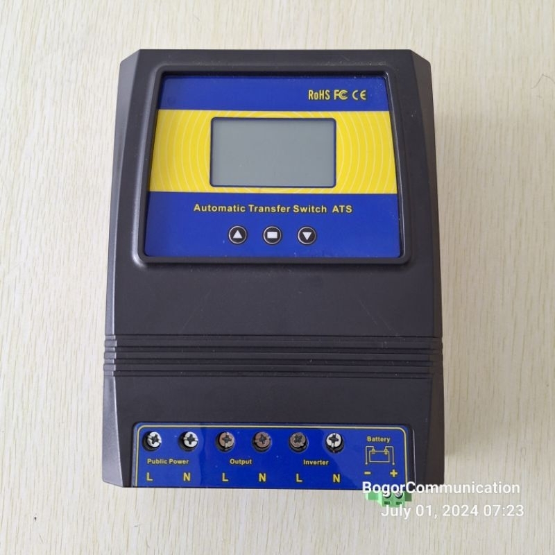 ATS PLTS Solar Panel Genset PLN Level Baterai Tanpa Jeda