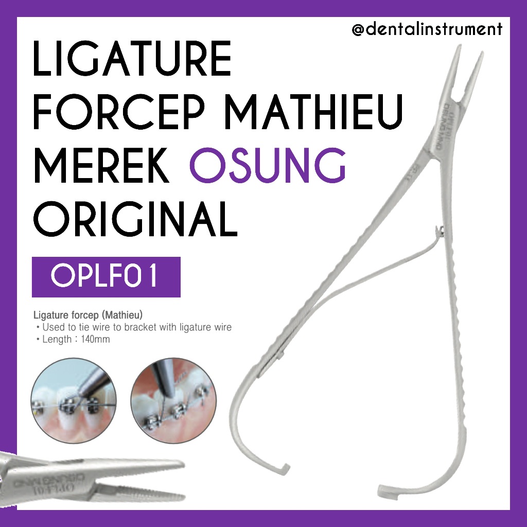 Tang Dental Micro Mathieu / Weingart / Forming Ligature Holder Dull / Needle Holder 14 cm / Tying Ho