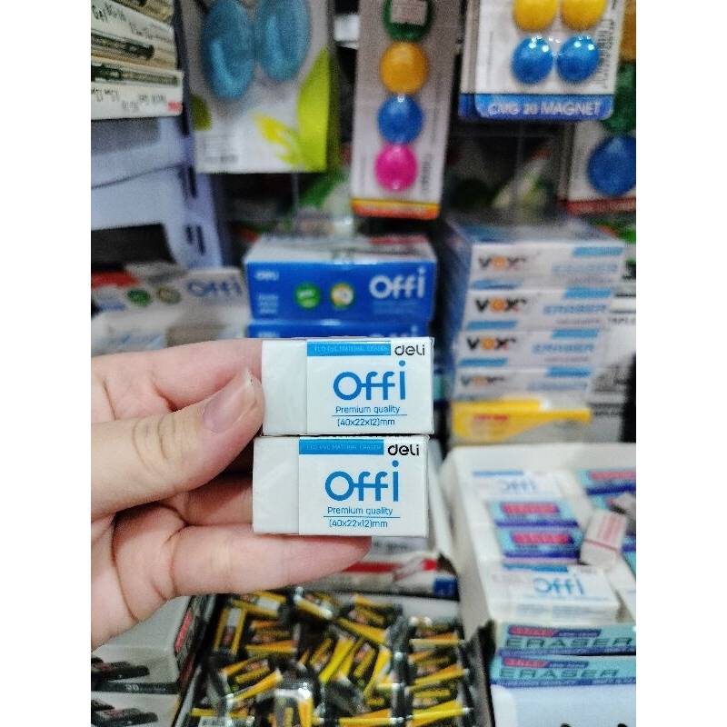 

Penghapus Deli (K) Putih (pcs)