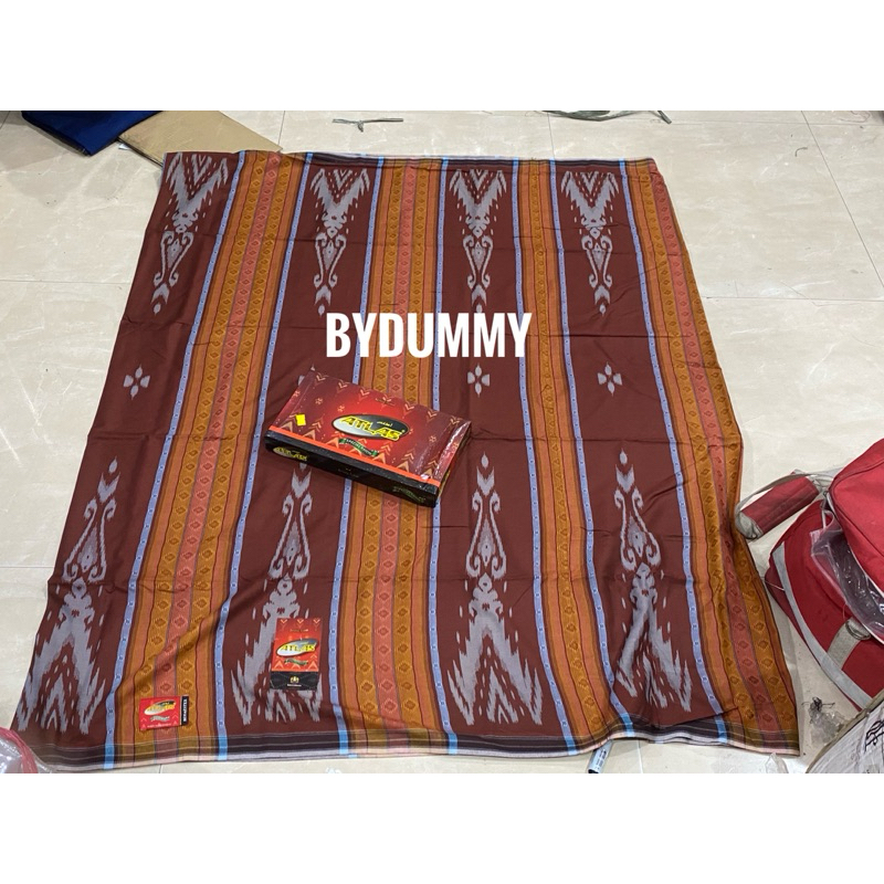 Sarung Atlas special Rayon Halus Lembut jatuh motif kembang