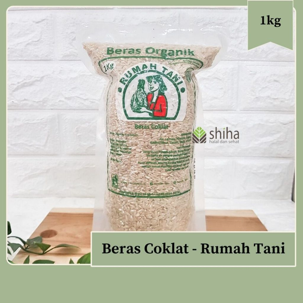 

Beras Organik Coklat 1kg - Rumah Tani | Warung Shiha