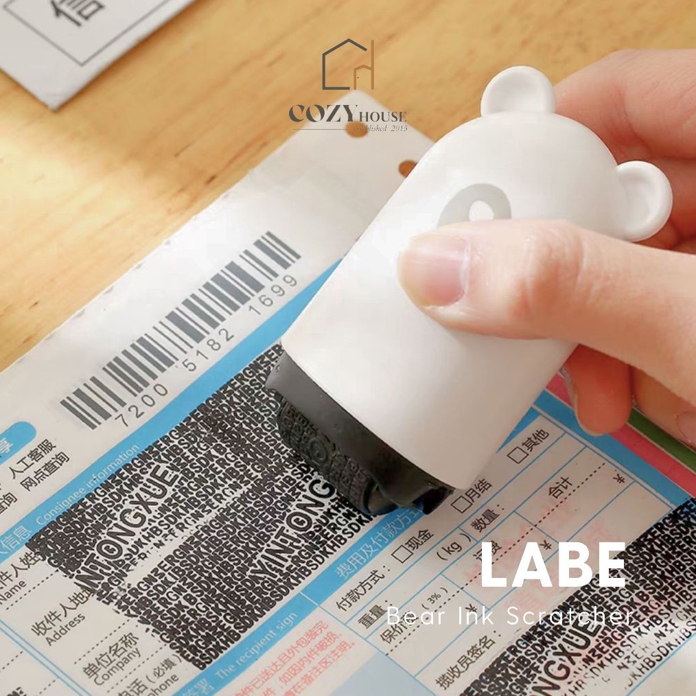 

COZYHOUSE LABE Penghapus Data Alamat Paket Dokumen Document Paper Scratcher KODE V9G8
