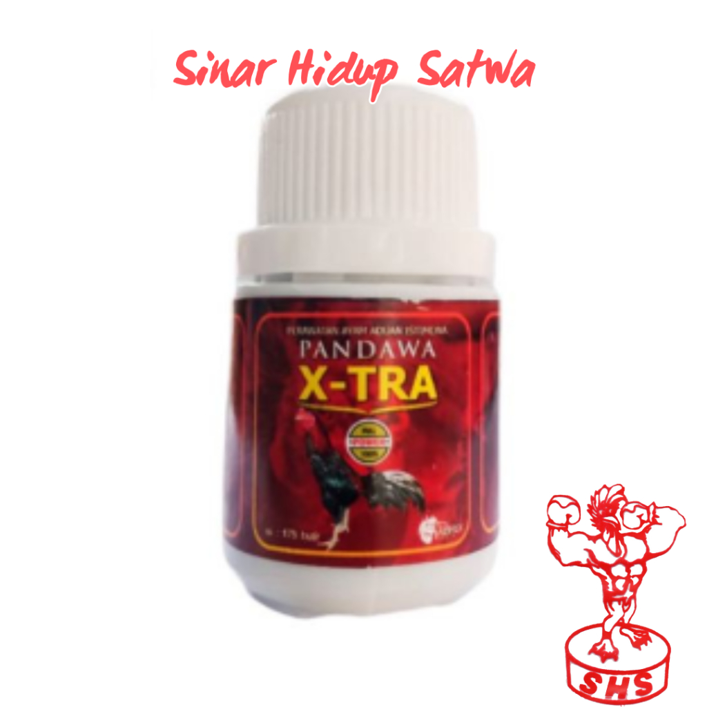 Pandawa X Tra jamu ayam petarung isi 175 pil