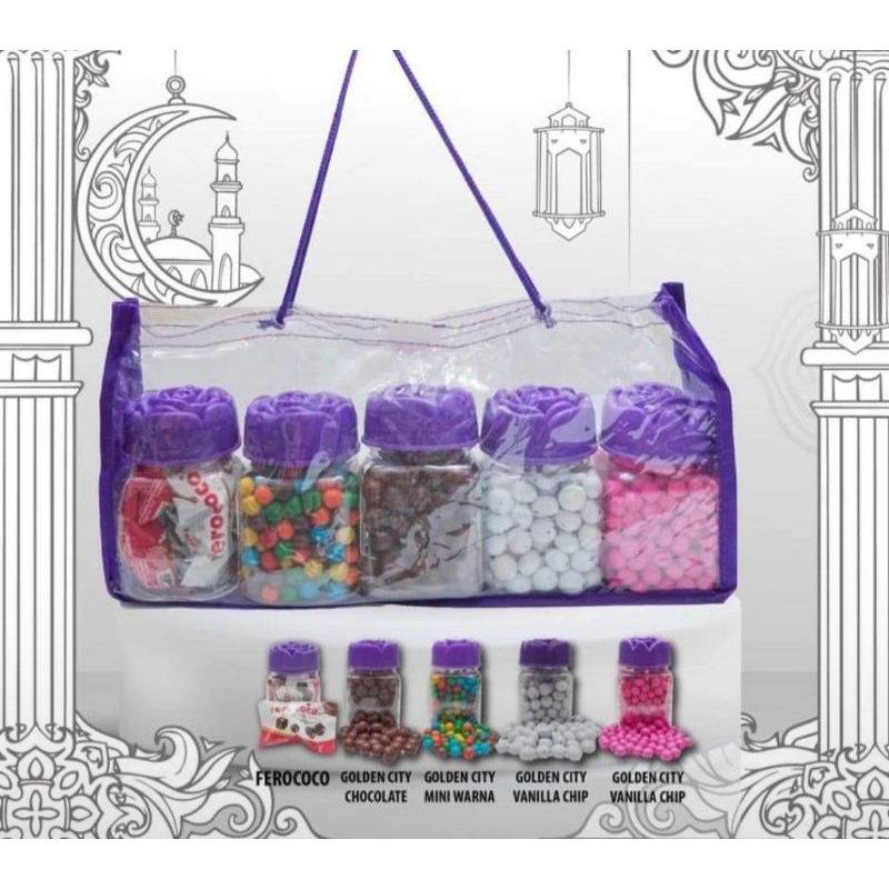 

HAMPERS COKLAT ISI 5 JAR