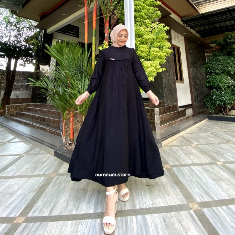 MIDI DRESS RAYON TUWIL AYANA