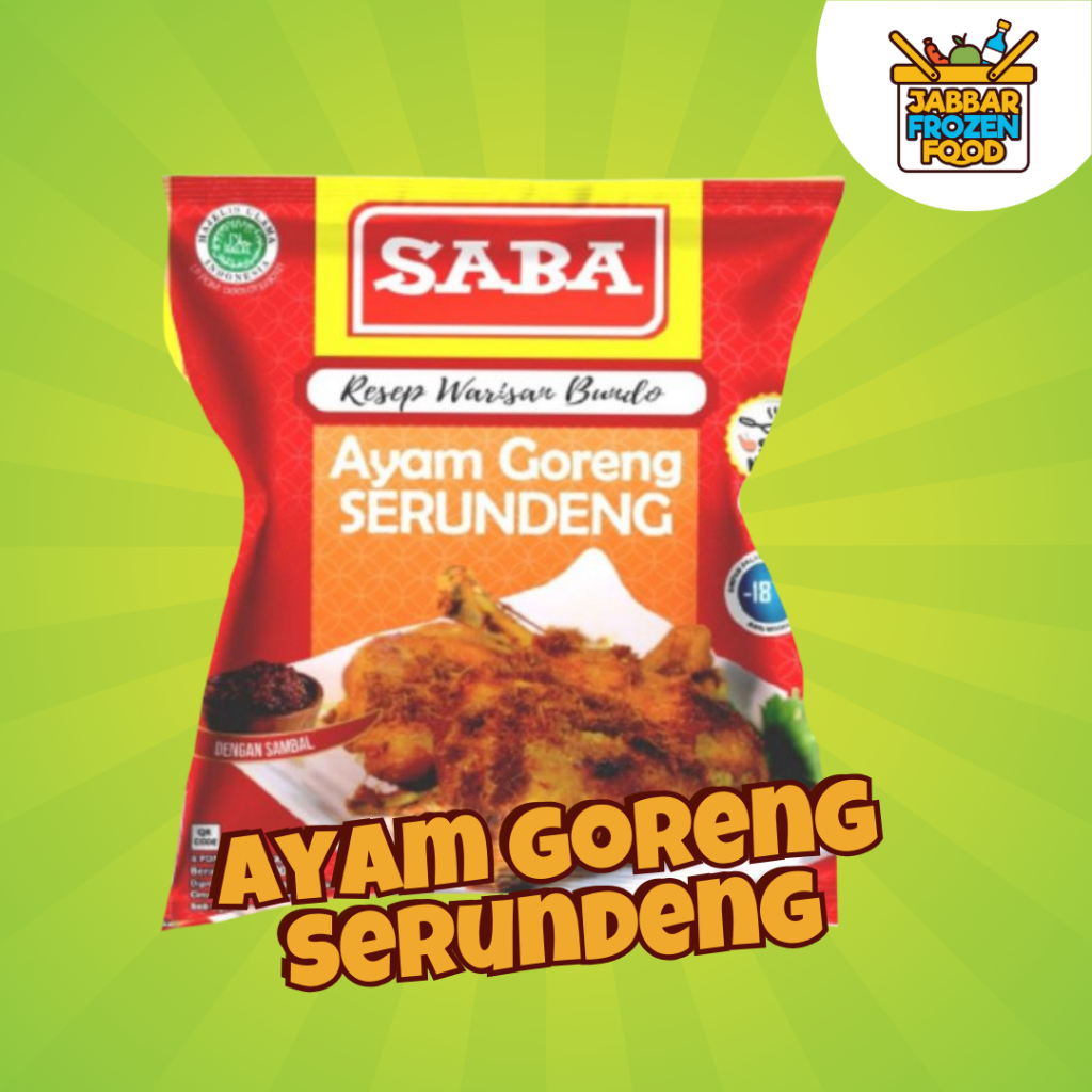 

Ayam Goreng Serundeng SABA 500gr