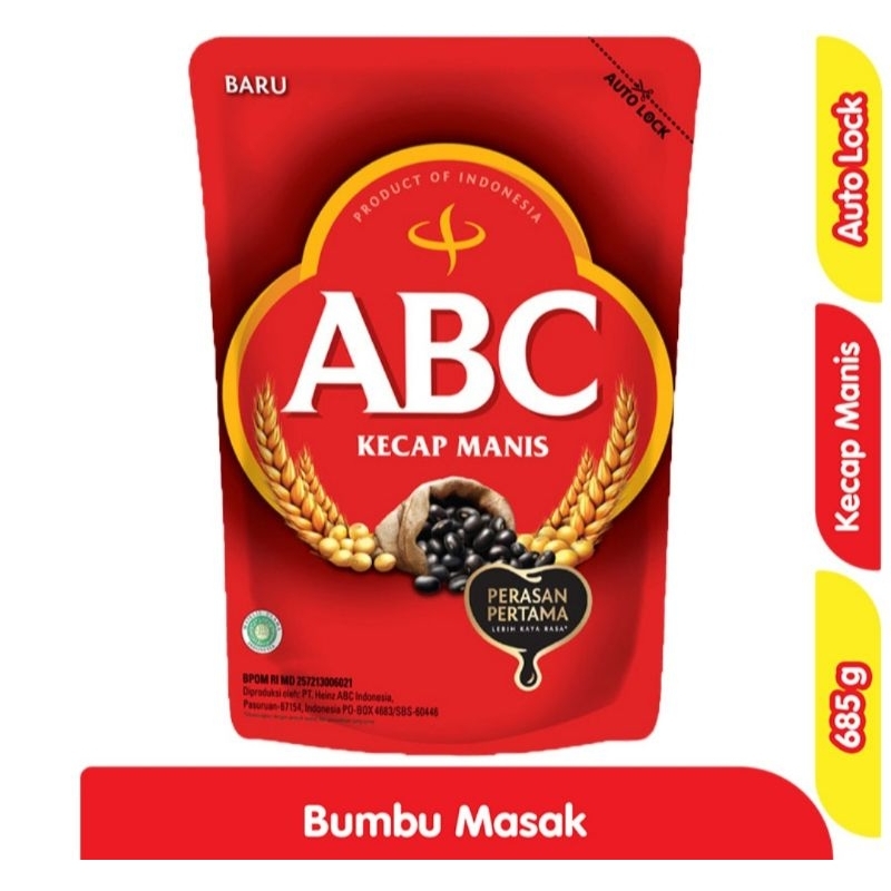 

ABC kecap manis reffill 685ml