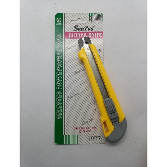 

PESTA DISKON PISAU CUTTER GAGANG KARET 17MM SANTUS ST11T