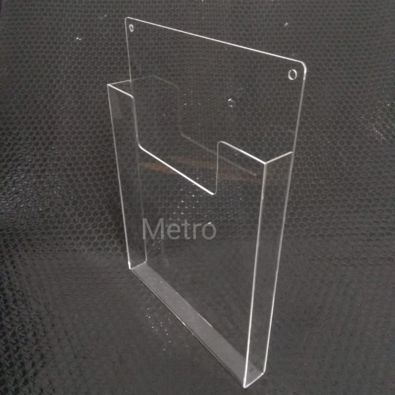 

Display brosur A4 gantung/ akrilik tempat brosur/akrilik custom