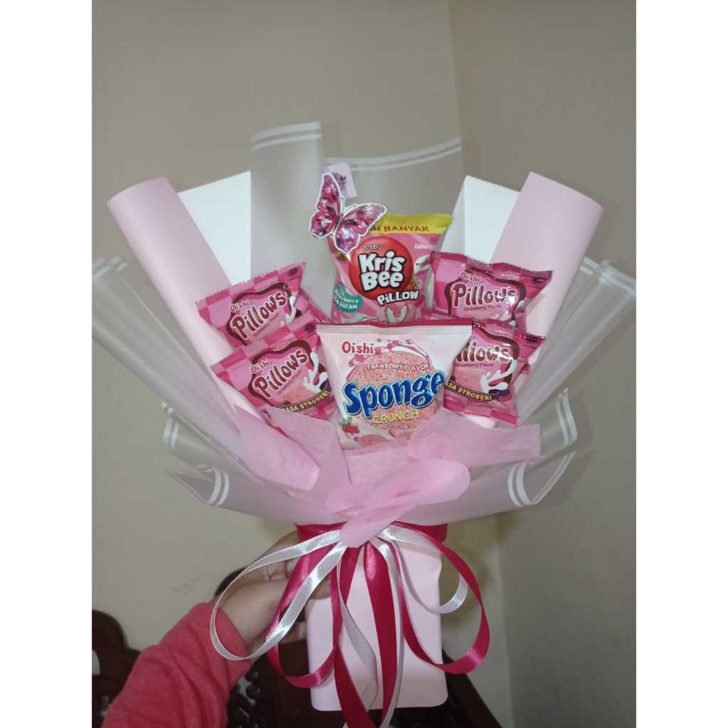 

KRF BUKET SNACK 30 RIBUANN [WARNA PINK/UNGU]
