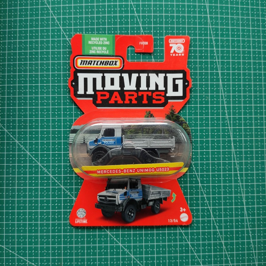 matchbox mercedes benz unimog u5023