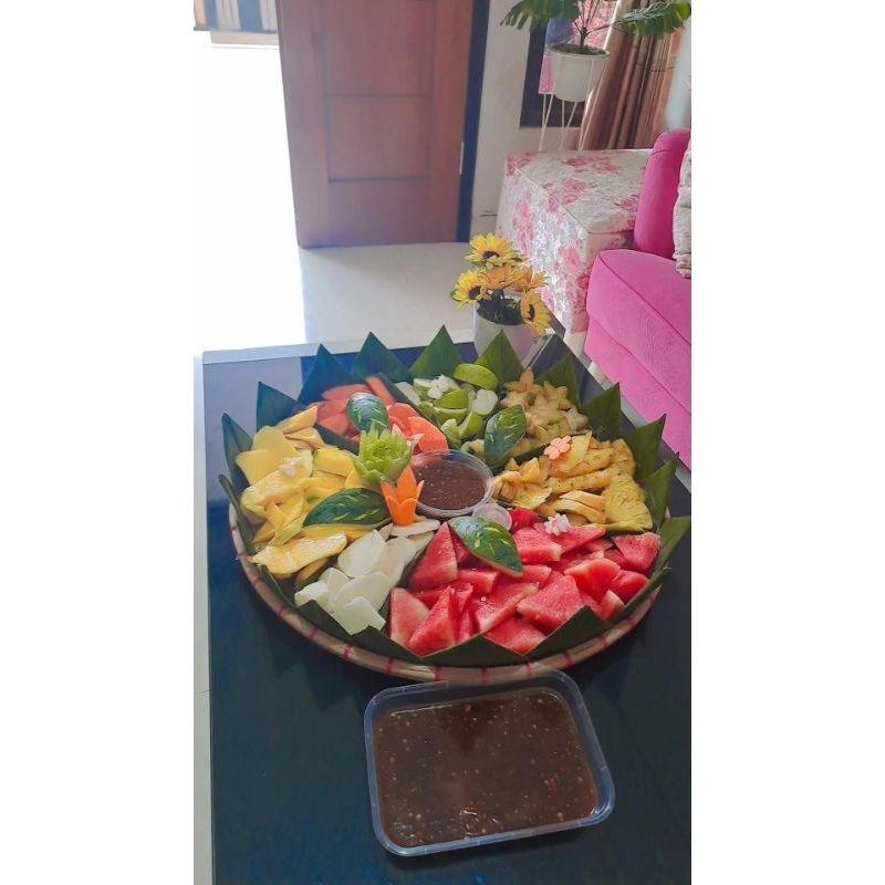 

rujak tampah porsi 10-15orang