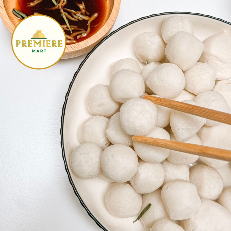 

Bakso ikan tenggiri (kecil)homemade Tanpa pengawet