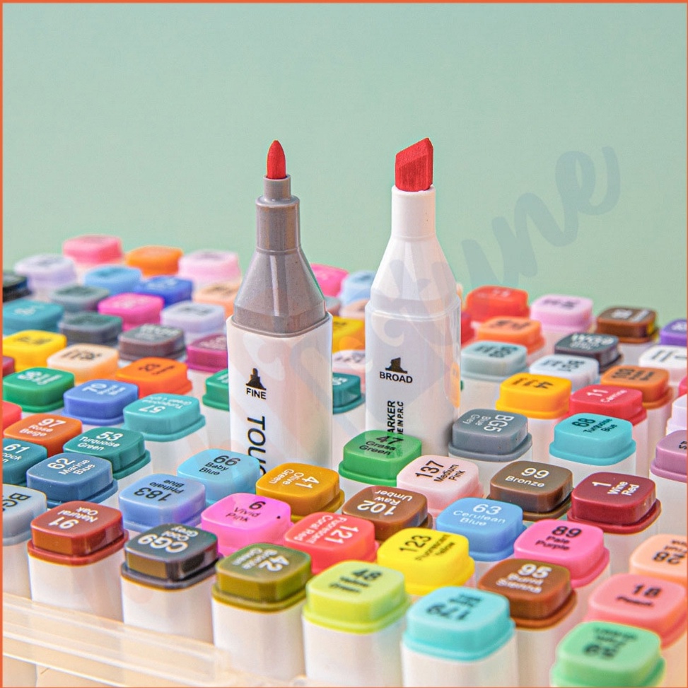 

Hightune Spidol Warna Warni 1 Set Twin Marker Spidol 364868 Finecolour Spidol Sketsa Brush Tip Nib KODE Y1S9
