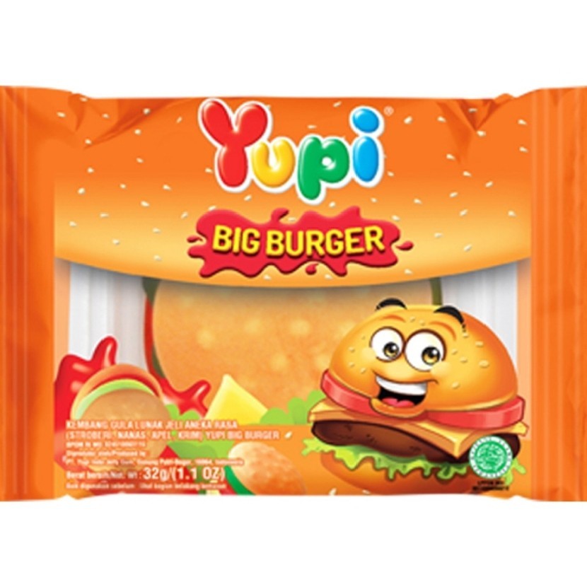 

Yupi Gummy Candies Big Burger 32 g