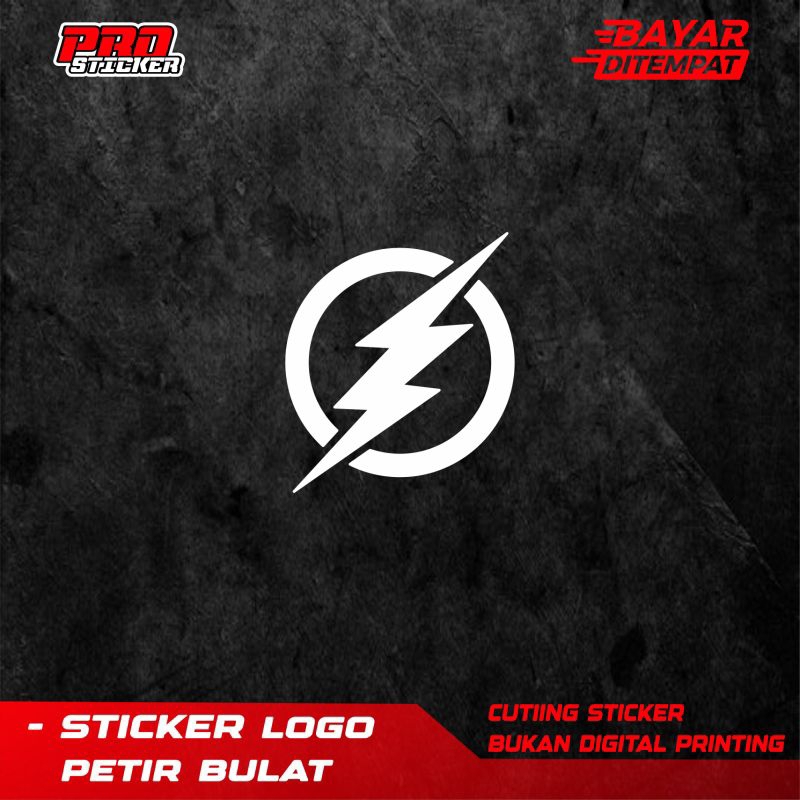 

CUTTING STIKER LOGO PETIR BULAT