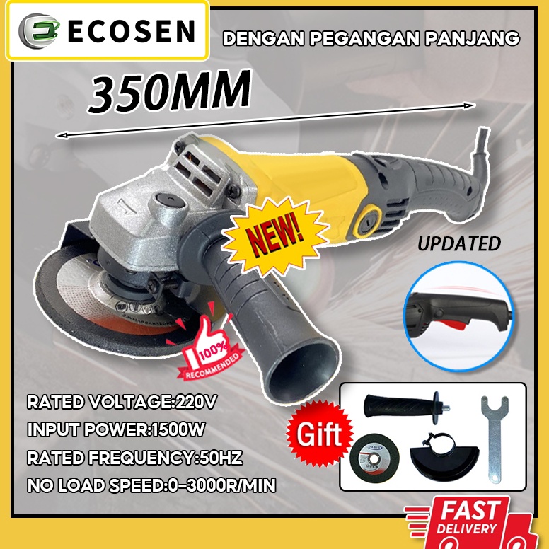 KODE P73B ECOSEN Gerinda Maktec Gerinda Tangan Angle Grinder Gurinda Tangan Gerinda Variable Speed 4